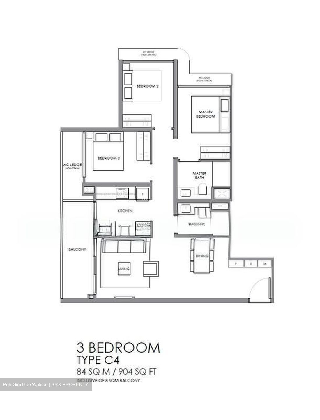 River Modern (U/C) (D9), Apartment #600374101